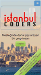 Mobile Screenshot of istanbulcoders.org